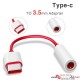 Cable Adactador Audifonos Tipo C