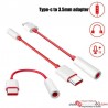 Cable Adaptador Audifonos Tipo C