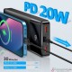 Power Bank Baseus 20w 20.000mAh Bipow Digital Display Batería Portable