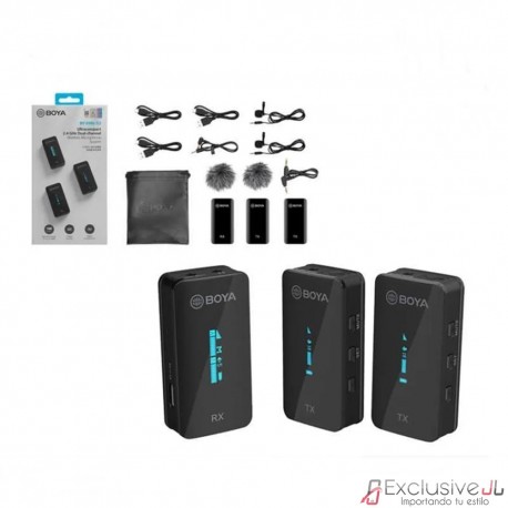 Micrófono Inalámbrico BOYA BY-XM6-S2