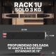 Amplificador Rockville DS10 Clase D 1000w RMS